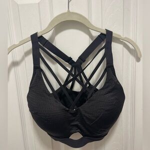 Victoria's Secret Black Strappy Sports Bra